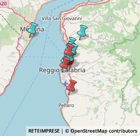 Mappa Via Reggio Campi II Tronco, 89126 Reggio di Calabria RC, Italia (3.94909)