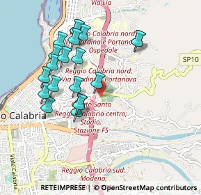 Mappa Via Reggio Campi II Tronco, 89126 Reggio di Calabria RC, Italia (1.0495)