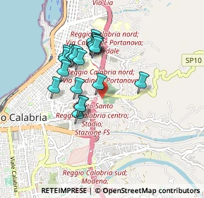 Mappa Via Reggio Campi II Tronco, 89126 Reggio di Calabria RC, Italia (0.859)