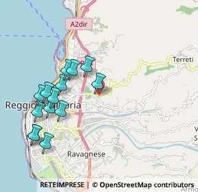 Mappa Secondo Tronco Via Reggio Campi, 89126 Reggio di Calabria RC, Italia (2.29929)