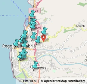 Mappa Secondo Tronco Via Reggio Campi, 89126 Reggio di Calabria RC, Italia (2.13)