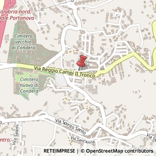 Mappa Via Vecchia Condera, 265, 89126 Reggio di Calabria, Reggio di Calabria (Calabria)