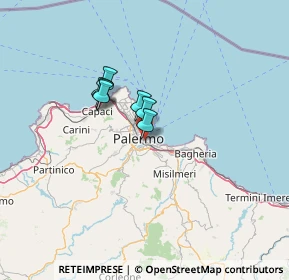 Mappa Via Silvio Boccone, 90127 Palermo PA, Italia (41.47882)