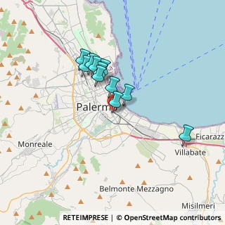 Mappa Via Silvio Boccone, 90127 Palermo PA, Italia (2.99364)