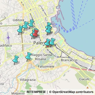 Mappa Via Ludovico Antonio Muratori, 90127 Palermo PA, Italia (1.89846)