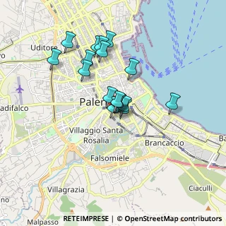 Mappa Via Ludovico Antonio Muratori, 90127 Palermo PA, Italia (1.50353)