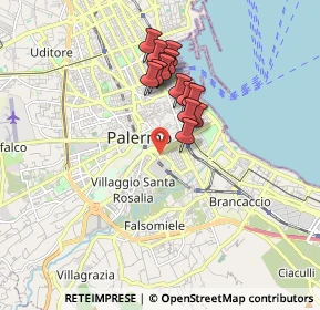 Mappa Via Ludovico Antonio Muratori, 90127 Palermo PA, Italia (1.55786)