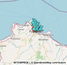 Mappa Via Salvatore Agnelli, 90129 Palermo PA, Italia (18.06545)