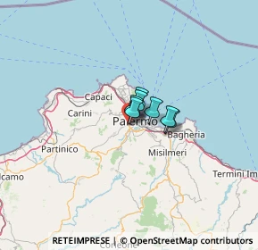 Mappa Via Salvatore Agnelli, 90129 Palermo PA, Italia (12.7525)