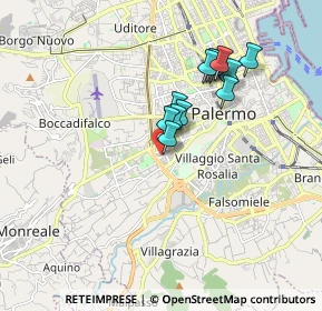 Mappa Via Salvatore Agnelli, 90129 Palermo PA, Italia (1.6025)