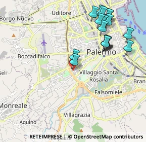 Mappa Via Salvatore Agnelli, 90129 Palermo PA, Italia (2.55611)
