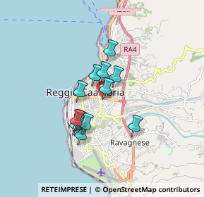 Mappa Via San Giorgio Extra, 89126 Reggio di Calabria RC, Italia (1.3775)