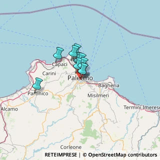 Mappa 90128 Palermo PA, Italia (7.52)