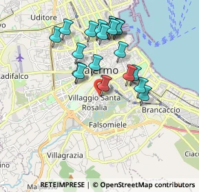 Mappa 90128 Palermo PA, Italia (1.915)
