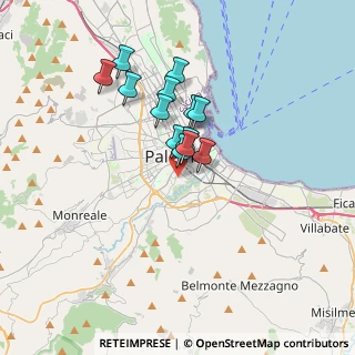 Mappa 90128 Palermo PA, Italia (2.9)