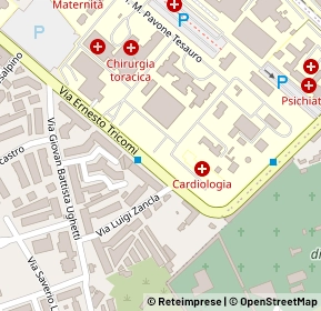 Mappa Via Luigi Zancla, 90127 Palermo PA, Italia (0.152)