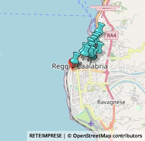 Mappa Via San Pietro, 89129 Reggio di Calabria RC, Italia (1.20929)