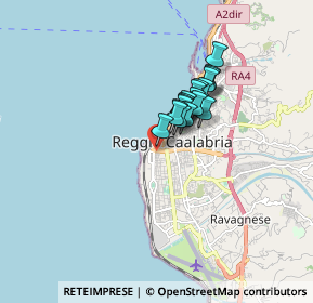 Mappa Via San Pietro, 89129 Reggio di Calabria RC, Italia (1.19053)