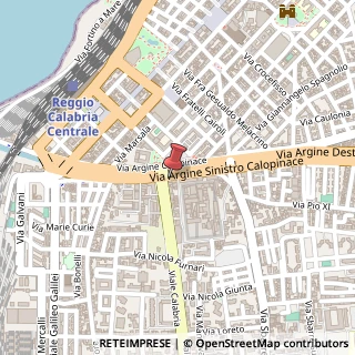 Mappa Via San Pietro, 24, 89133 Reggio di Calabria, Reggio di Calabria (Calabria)