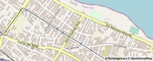 Mappa Palermo