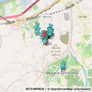 Mappa Via Pasonale Contartese, 98054 Furnari ME, Italia (0.5555)