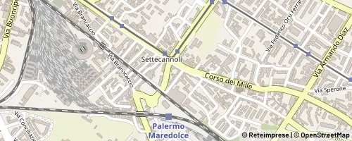 Mappa Palermo