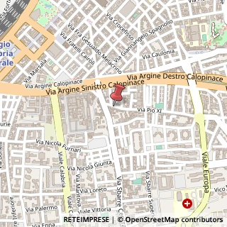 Mappa Viale Pio XI, 16, 89133 Reggio di Calabria, Reggio di Calabria (Calabria)