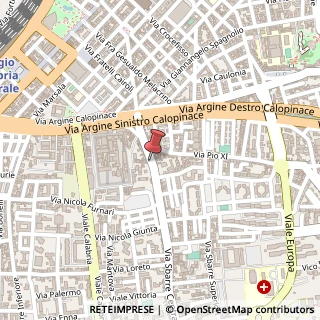 Mappa Via Sbarre Centrali, 56, 89133 Reggio di Calabria, Reggio di Calabria (Calabria)