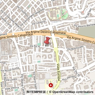 Mappa Viale Pio XI, 57, 89133 Reggio di Calabria, Reggio di Calabria (Calabria)