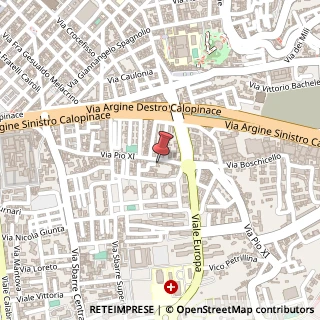 Mappa Viale Pio XI, 114, 89133 Reggio di Calabria, Reggio di Calabria (Calabria)