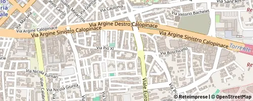 Mappa Reggio di Calabria