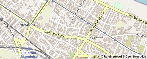 Mappa Palermo