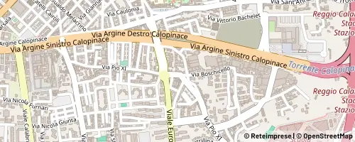 Mappa Reggio Calabria
