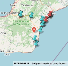 Mappa Via Biasi, 89030 Casignana RC, Italia (15.38059)