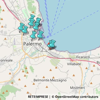 Mappa Via Enrico Hassan, 90123 Palermo PA, Italia (4.17818)