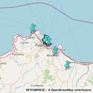 Mappa Via Enrico Hassan, 90123 Palermo PA, Italia (20.93583)