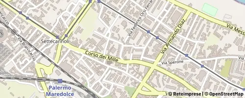 Mappa Palermo