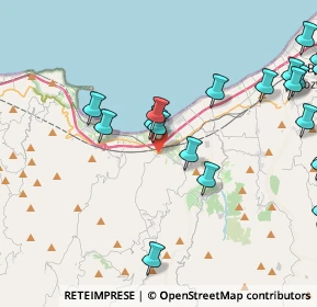 Mappa Furnari, 98054 San Filippo ME, Italia (5.951)