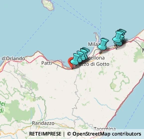 Mappa Furnari, 98054 San Filippo ME, Italia (14.82733)