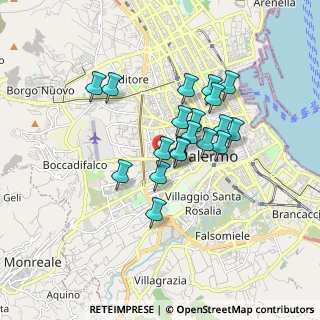 Mappa Pitre' - Camarda, 90135 Palermo PA, Italia (1.51947)