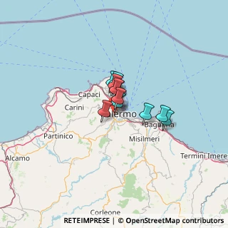 Mappa Pitre' - Camarda, 90135 Palermo PA, Italia (7.21273)