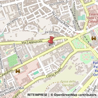 Mappa Largo Calatafimi, 6, 90129 Palermo, Palermo (Sicilia)