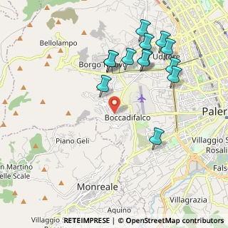 Mappa Via Baracca Francesco, 90135 Palermo PA, Italia (2.32462)