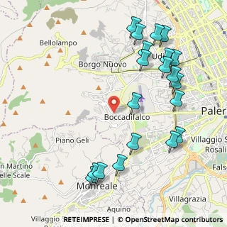Mappa Via Baracca Francesco, 90135 Palermo PA, Italia (2.7195)