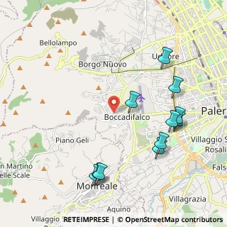 Mappa Via Baracca Francesco, 90135 Palermo PA, Italia (2.59636)