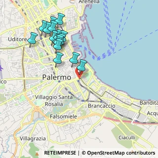 Mappa Via P. Balsamo, 90123 Palermo PA, Italia (2.42938)