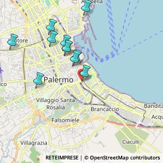 Mappa Via P. Balsamo, 90123 Palermo PA, Italia (2.28091)