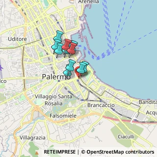 Mappa Via P. Balsamo, 90123 Palermo PA, Italia (1.27909)