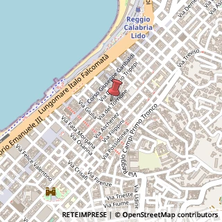 Mappa Via del Torrione, 37, 89125 Reggio di Calabria, Reggio di Calabria (Calabria)