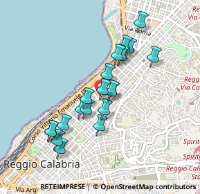 Mappa Via Giulia, 89125 Reggio di Calabria RC, Italia (0.441)